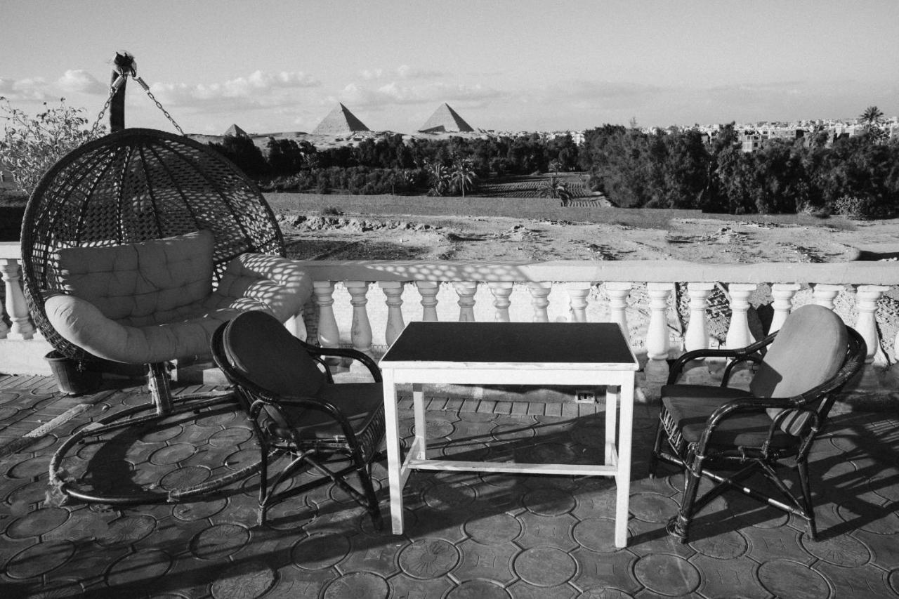Heru Pyramids View Hotel Каир Экстерьер фото